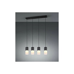 TRIO LIGHTING Suspensions Robin Noir mat 4x28W E27