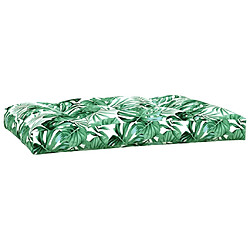 Acheter vidaXL Coussins de palette - Motif de feuilles