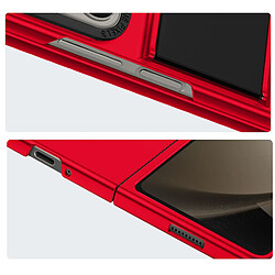 Avizar Coque pour Samsung Galaxy Z Fold 5 Béquille Support série Classic Stand Rouge pas cher