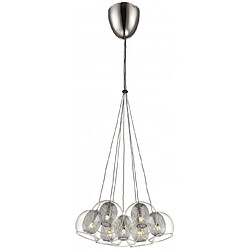 Luminaire Center Suspension Chrome LIVERPOOL 7 Lumières