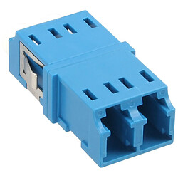 Acheter Adaptateur de fibre optique InLine® duplex pour manchon en céramique LC / LC SM bleu