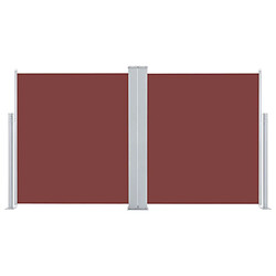 Avis vidaXL Auvent latéral rétractable 170 x 600 cm Marron