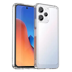 Htdmobiles Coque pour Xiaomi Redmi 12 4G et 5G / Poco M6 Pro 5G - housse etui silicone gel fine + film ecran - TRANSPARENT TPU