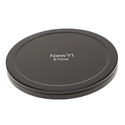 67mm Camera Lens Filter Storage Cap Case Metal Protection Box Cover Black