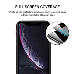 Avis Wewoo Film de verre trempé plein écran pour LCD 9H pour iPhone XR (Noir)