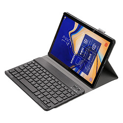 Avis Wewoo ST830S Bluetooth 3.0 Texture de laine fine cuir PU ABS Détachable Sept Étoiles Rétroéclairage Clavier pour Samsung Galaxy Tab S4 10.5 pouces T830 / T835avec fente stylo et support Noir