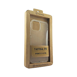 Custodia Cover Tpu Case Tactical per Apple Iphone 12 A2403 Iphone 12 Pro A2407 Trasparente