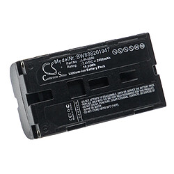 vhbw batterie compatible avec Epson EHT-400C, M196D, EHT-400 imprimante photocopieur scanner imprimante à étiquette (3400mAh, 7,4V, Li-ion)