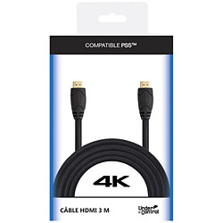 Under Control Câble HDMI 4K 3M pour PS5