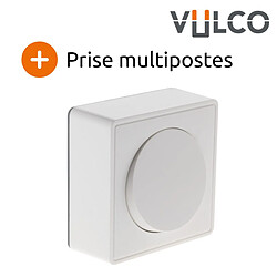 Avis Bouton poussoir 10A en saillie blanc - gamme Vulco - Zenitech