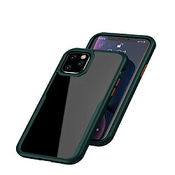 Wewoo Coque Rigide Pour iPhone 11 Acrylic Shockproof Etui de protection pleine couverture Vert