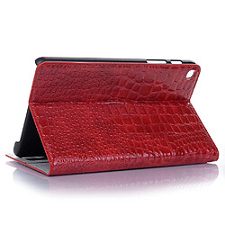 Acheter Wewoo Housse Coque Étui en cuir à rabat horizontal avec texturecrocodile et fentes pour cartes et porte-cartes Galaxy Tab A 8.0 2019 Rouge