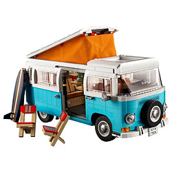 Lego 10279 Icônes Camping-car Volkswagen T2 Multicolore pas cher