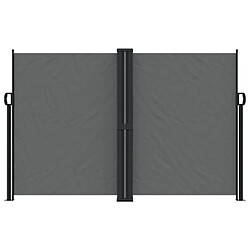 Avis Maison Chic Auvent latéral rétractable | Store latéral | Brise-vue latéral anthracite 160x600 cm -GKD92716