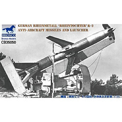 Bronco Models Maquette Véhicule German Rheinmetall Rheintochter R2 Missiles With Launcher