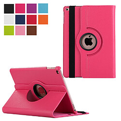 Xeptio Housse nouvel Apple iPad 9.7 2017 / iPad 9,7 2018 rotative - Etui coque rose