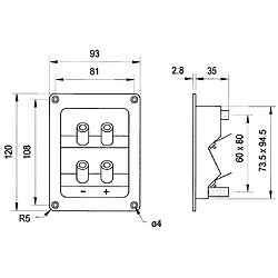 Alpexe VS-BT95/75 - Pièces et Accessoires pour Haut-Parleurs (4007540051826)