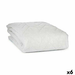 Gift Decor Protecteur de matelas Blanc 135 x 190 cm (6 Unités) 