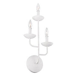 Elstead Lighting Bougie Applique Murale Plâtre Blanc