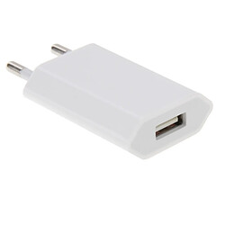 Avis Wewoo Pour iPhone, Galaxy, Huawei, Xiaomi, blanc LG, HTC et autres smartphone, appareils rechargeables Adaptateur de chargeur USB de haute qualité 5V / 1A UE,