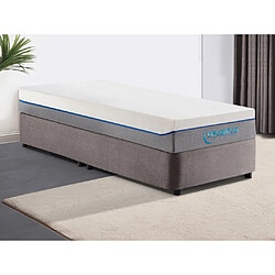 Vente-Unique Matelas de relaxation 90 x 200 cm mémoire de forme ép.20cm - POSEIDON de DREAMEA