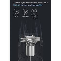 Acheter Universal Sèche-cheveux Anion 1200W 220V Double utilisation 55 ° Thermostat Sécurité Outil de coiffure pour salon de coiffure professionnel(Bleu)