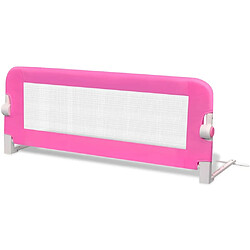 vidaXL Barrière de lit pour enfants 102x42 cm Rose