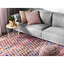 Avis Beliani Tapis en coton multicolore 160 x 230 cm ARAKLI