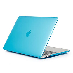 Wewoo Housse Sacoche Etui de protection pour ordinateur portable Crystal Style pour MacBook Pro 13,3 pouces A1989 (2018) (Bleu lac)