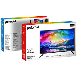 Polaroid TV 32'' HD LED 80 cm triple tuner USB et HDMI pas cher