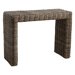 Aubry Gaspard Console en poelet gris.