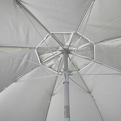 Acheter Parasol Aktive UV50 Ø 200 cm Bleu Polyester Aluminium 200 x 198,5 x 200 cm (6 Unités)