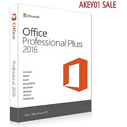 Microsoft office 2016 professionnel plus activation en ligne 1 fois