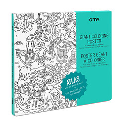 Poster Géant à colorier ATLAS by OMY