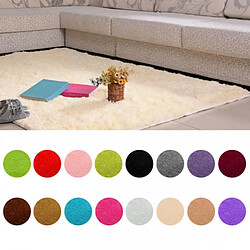 Avis moelleux tapis antidérapant shaggy zone tapis chambre tapis tapis de sol herbe vert blanc