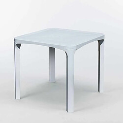 Avis Grand Soleil 14 Tables carreés en Poly rotin 80x80 Gr