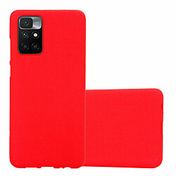 Cadorabo Coque Xiaomi RedMi 10 4G Etui en Rouge