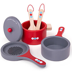 Avis Bigjigs Toys Batterie de cuisine pour enfants