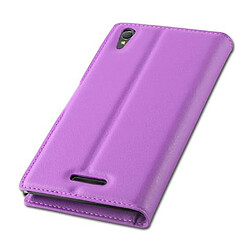 Acheter Cadorabo Coque Sony Xperia T3 Etui en Violet