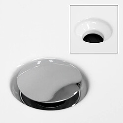 Acheter Ecd Germany Lavabo 605x380x125 mm en céramique blanche avec kit de vidange sans trop-plein