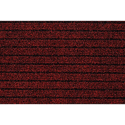 RUGSX Paillasson antidérapant pour les mètres courants DURA 3879 extérieur, intérieur, sur caoutchouc - rouge 66x185 cm pas cher