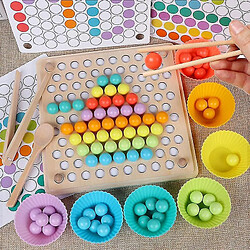 Avis Universal Jouets pour enfants DIY 3D Puzzle Enfants Entraînement main cerveau précoce Clip Beads Apprentissage multifonctionnel