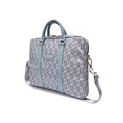 Guess Maroquinerie Guess Sacoche pour Ordinateur Portable 16'' Modèle G Cube Bleu