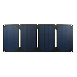 Chargeur panneau solaire pour téléphone mobile X Moov ETFE pliable avec mousqueton intégré 6W Noir