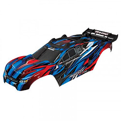 Carrosserie bleue/rouge Rustler 4x4 VXL - Traxxas TRX6717A