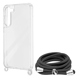 Avizar Coque Lanière pour Samsung Galaxy A34 5G Rigide Bumper Série Corda Transparent