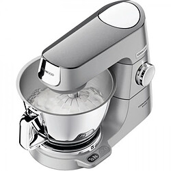 Robot KENWOOD KVC85.124.SI - pâtissier Titanium Chef Baker - 2 bols en inox 3,5L et 5L - Balance intégrée 6kg - Blender 1,8L