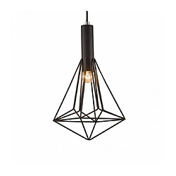 Acheter Luminaire Center Suspension Kristoff Noir 1 ampoule 45cm