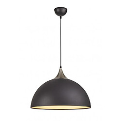 Luminaire Center Suspension 1 ampoule Graphite,Nickel satiné