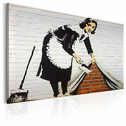 Artgeist Tableau - Maid in London by Banksy [120x80]